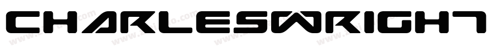 CharlesWright2001字体转换