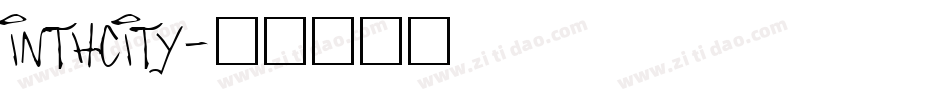 INTHCITY字体转换