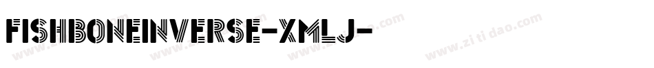FishBoneInverse-XmLj字体转换