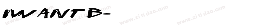 iwantb字体转换