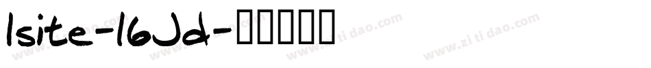 Isite-l6Jd字体转换