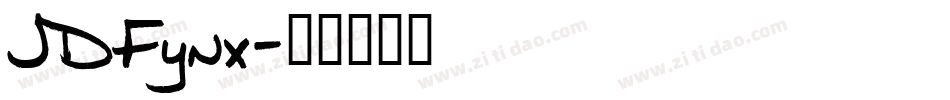 JDFynx字体转换