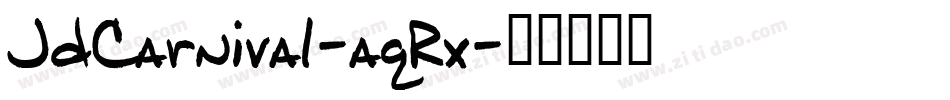 JdCarnival-aqRx字体转换
