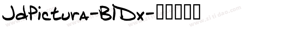 JdPictura-B1Dx字体转换