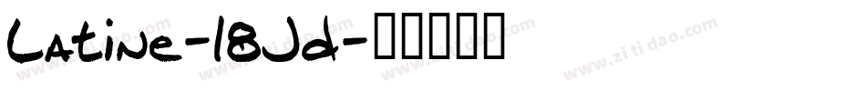 Latine-l8Jd字体转换