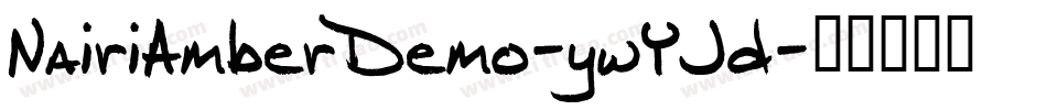 NairiAmberDemo-ywYJd字体转换