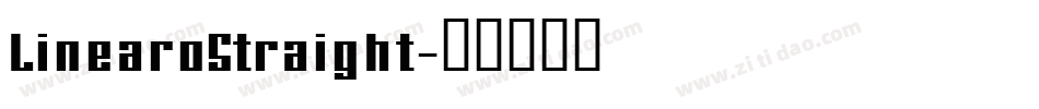 LinearoStraight字体转换