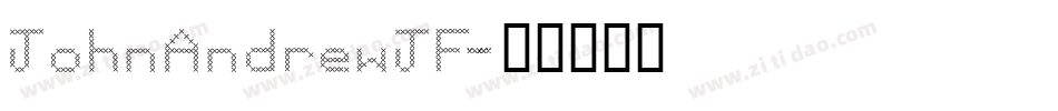 JohnAndrewJF字体转换