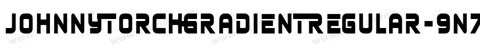 JohnnyTorchGradientRegular-9n7L字体转换
