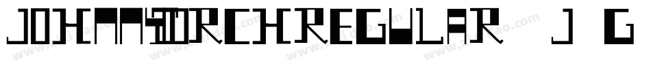 JohnnyTorchRegular-1J8g字体转换