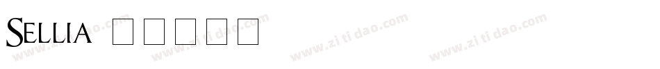 Sellia字体转换