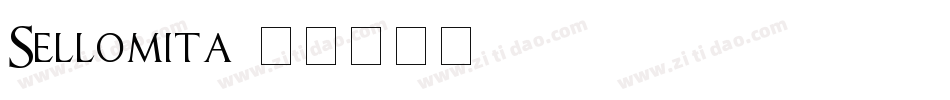 Sellomita字体转换