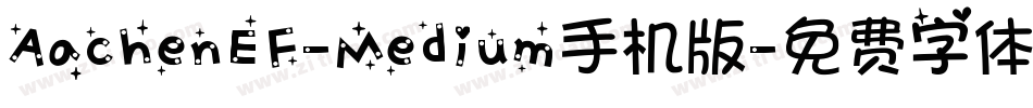 AachenEF-Medium手机版字体转换
