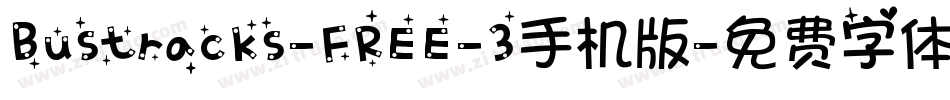 Bustracks-FREE-3手机版字体转换