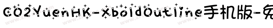 CO2YuenHK-XboldOutline手机版字体转换