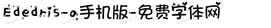 Ededris-a手机版字体转换