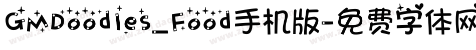 GMDoodles_Food手机版字体转换