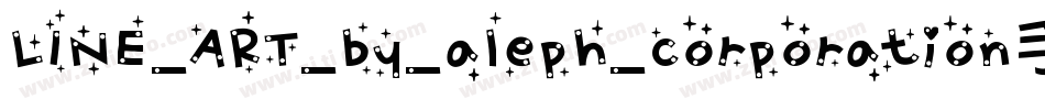 LINE_ART_by_aleph_corporation手机版字体转换