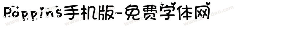 Poppins手机版字体转换