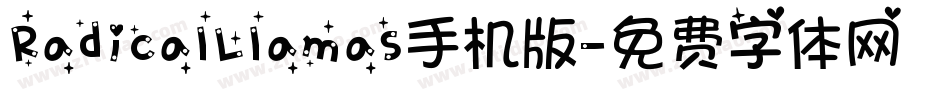 RadicalLlamas手机版字体转换