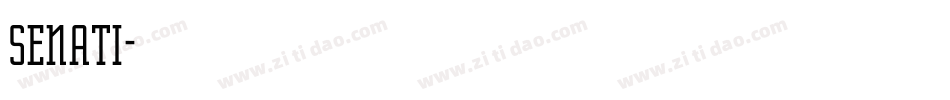 SENATI字体转换