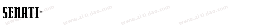 SENATI字体转换