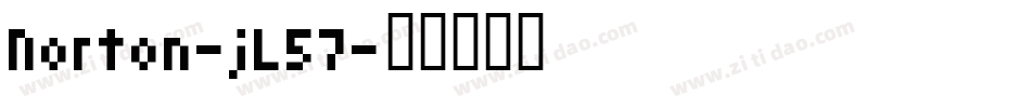 Norton-jL57字体转换