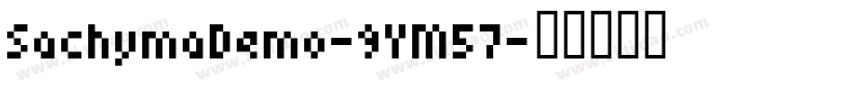 SachymaDemo-9YM57字体转换