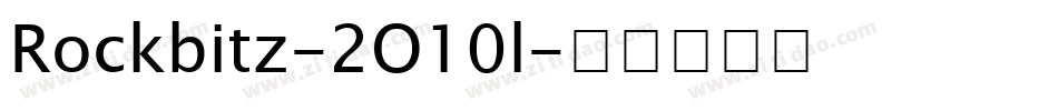 Rockbitz-2O10l字体转换