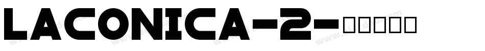 laconica-2字体转换