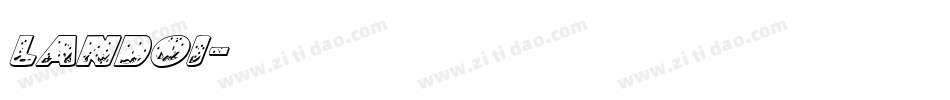 landoi字体转换