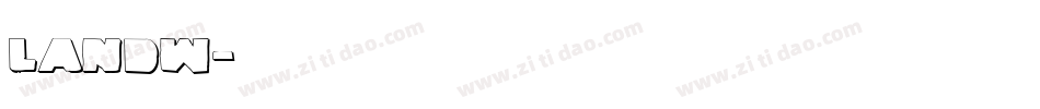 Landw字体转换