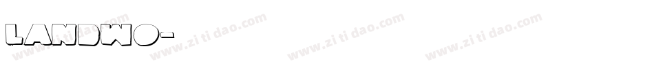 Landwo字体转换