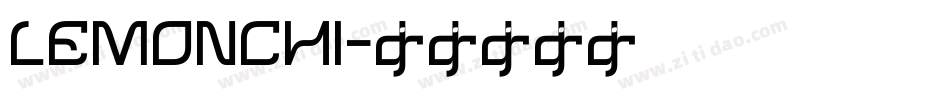 LEMONCHI字体转换