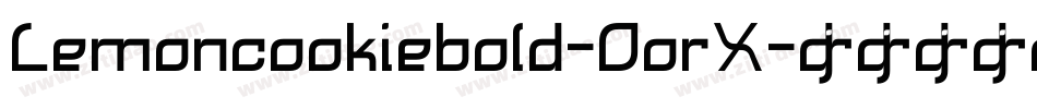 Lemoncookiebold-0orX字体转换