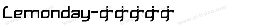 Lemonday字体转换