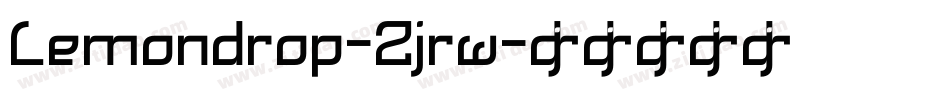 Lemondrop-2jrw字体转换