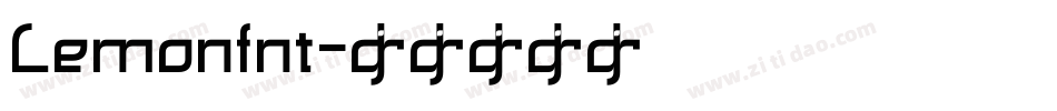 Lemonfnt字体转换