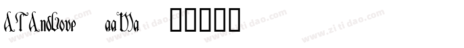 ATAndLove-aaMa字体转换