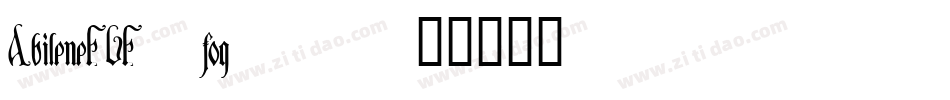 AbileneFLF.fog_字体转换
