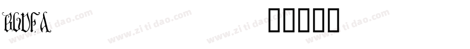 BLUFA___字体转换
