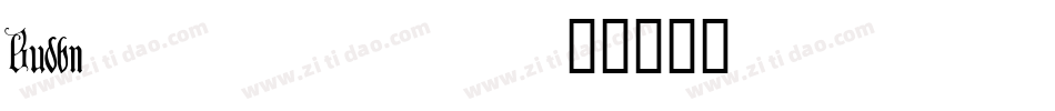 Budbn___字体转换