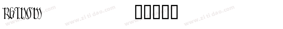 KLINOM__字体转换