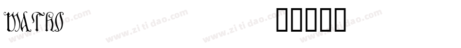 MATHO___字体转换