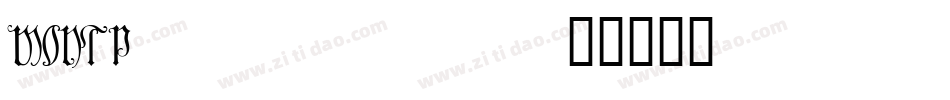 MONTP___字体转换