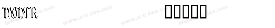 MONTR___字体转换