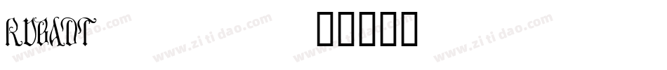 RUBADT__字体转换