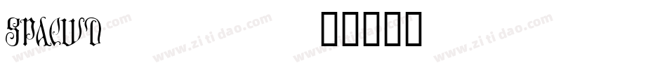 SPACWD__字体转换