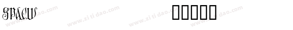 SPACW___字体转换