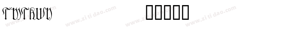 TMTHWN__字体转换